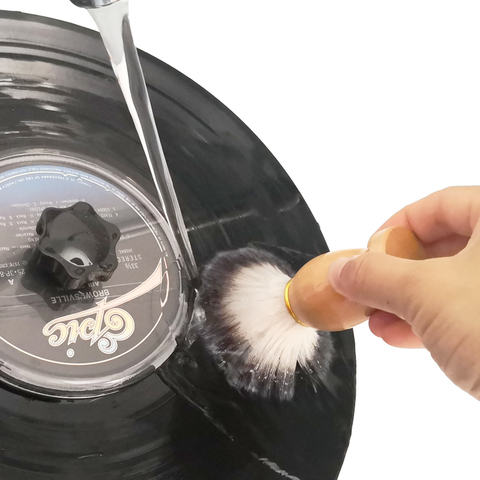 Cepillo de madera para limpieza de agua, para disco LP de vinilo ► Foto 1/4