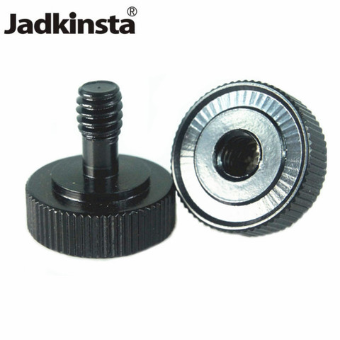 Jadkinsta-Adaptador de tornillo macho a hembra 1/4 para Flash tipo L, soporte de estudio fotográfico, accesorios para cámaras de trípode, 1/4 ► Foto 1/6