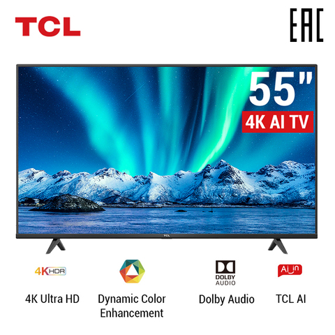 TV de 55 pulgadas TCL 55p615 4K UHD Smart TV ► Foto 1/5