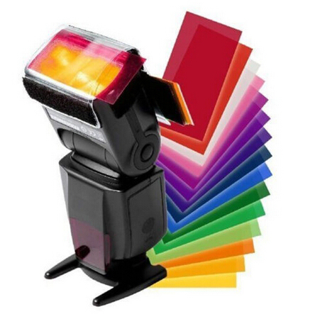 Kit de difusor de Flash de 12 colores para CANON 600EX 580EX II 430EX 320EX 270EX MDAU, 1 Juego de filtros de Color para cámara ► Foto 1/5