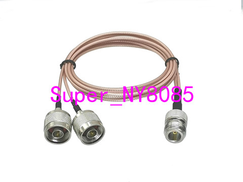 N Hembra Jack a 2 X N conector macho cable combinador divisor Y tipo de Cable Pigtail RG316 6/8/12/20 pulgadas/3FT/6FT/10FT ► Foto 1/4