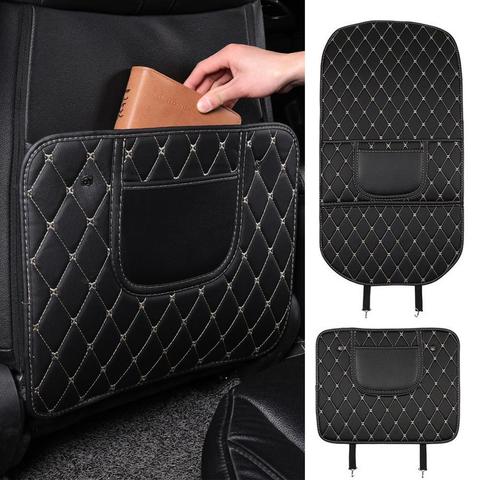 Almohadilla de respaldo antipatadas para asiento trasero de coche, esterilla de protección para niños, antisuciedad, para Interior, resistente al agua, cojín protector ► Foto 1/6