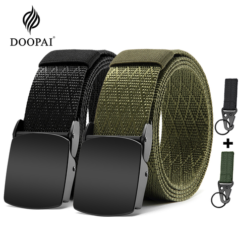 DOOPAI-cinturón táctico militar de nailon para hombre, cinturón de caza de entrenamiento resistente al aire libre, 125CM/3,8 CM de ancho ► Foto 1/6