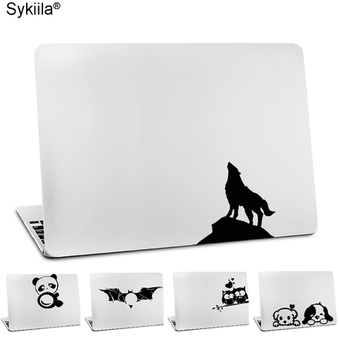 Wolf-calcomanías de diseño de montaña para apple MacBook Air, 11, 12, 13 Pro, 13, 15, 17, Retina de ordenador portátil de PVC, pegatina de vinilo de pared y portátil ► Foto 1/6