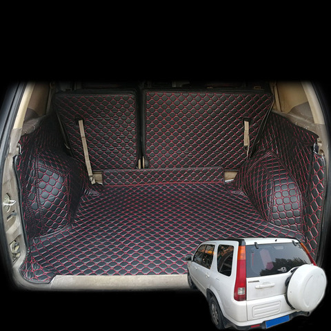 2017 de lujo durable estera de maletero de coche para honda CR V cr-v 2002, 2003, 2004, 2005, 2006 2nd carga de alfombra ► Foto 1/5