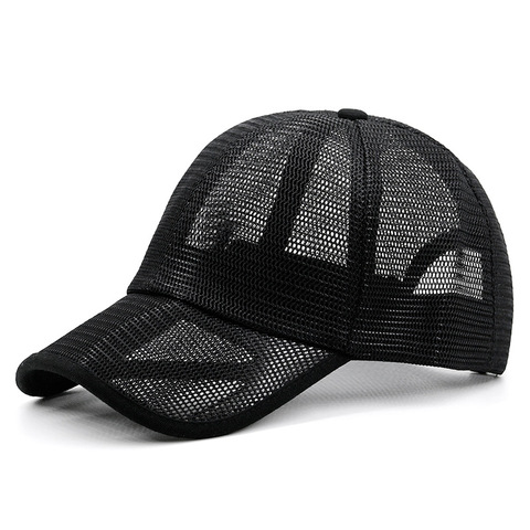 Gran malla completa sombrero de sol hombre verano fresco en deporte gorra mujer sombreros de pico de los hombres de talla grande gorras de béisbol de 55-60cm 60-66cm ► Foto 1/6