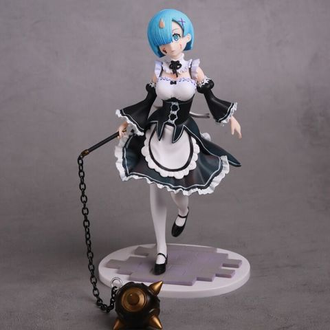 Life in Another World Rem de 21cm Re:ZERO, figura de Anime Rem, martillo de meteorito, colección de figuras de acción en PVC, modelo de muñeco de regalo ► Foto 1/5