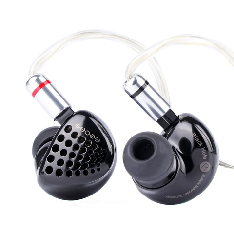 Shozy-auriculares intrauditivos HiFi con agujero negro, 1DD, Cable desmontable de 2 pines ► Foto 1/4