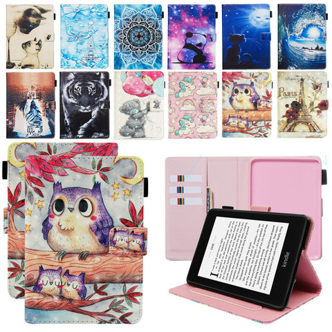 Funda para Amazon Kindle Paperwhite 1, 2, 3, 4, 2015, 2017, 6 pulgadas, Funda inteligente de cuero PU para libro electrónico, 2022 ► Foto 1/6