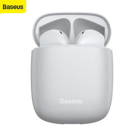 Baseus-auriculares inalámbricos W04 TWS, cascos con Bluetooth 5,0 auténticos, estéreo, deportivos, para teléfono, Mini auriculares con caja de carga ► Foto 1/6