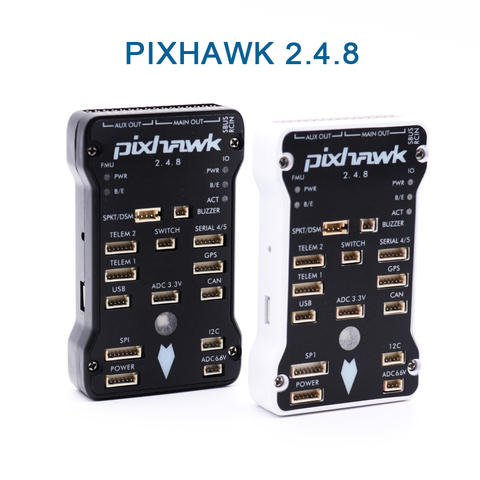 Pixhawk PX4 PIX 2.4.8 32 poco controlador de vuelo + RGB + pantalla OLED + interruptor de seguridad + alarma + PPM + I2C + 4G SD ► Foto 1/6