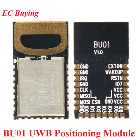 UWB-Módulo de posicionamiento interior BU01 posición DW1000, banda ultraancha de rango corto, alta precisión, rango de 3,3 V, antena de PCB a bordo ► Foto 1/6