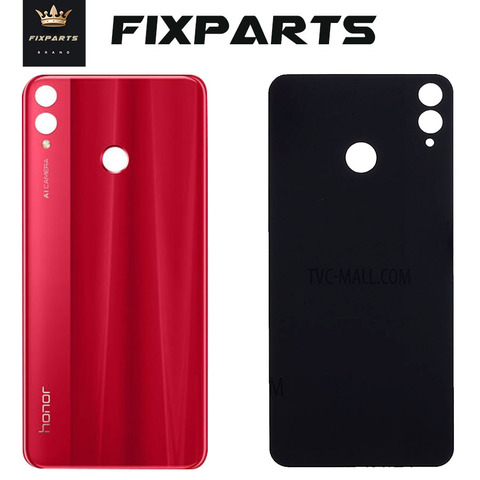 Funda Original para HUAWEI Honor 8X, cubierta de batería para cristal de puerta trasera, Panel trasero para HUAWEI Honor 8X, cubierta de batería + adhesivo ► Foto 1/1