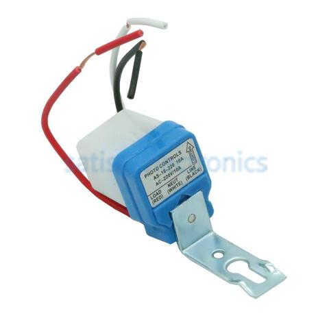 Interruptor automático de encendido y apagado de luz de calle, Sensor de Control de foto, CA 220V 10A ► Foto 1/4