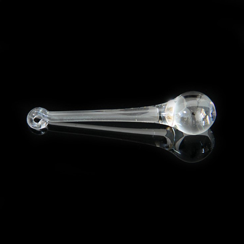 Hbl-Lámpara de prisma transparente para el hogar, colgante de gota de agua de cristal, accesorios de araña, 16x60mm, 20x80mm, 20x100mm, 20x120mm ► Foto 1/3
