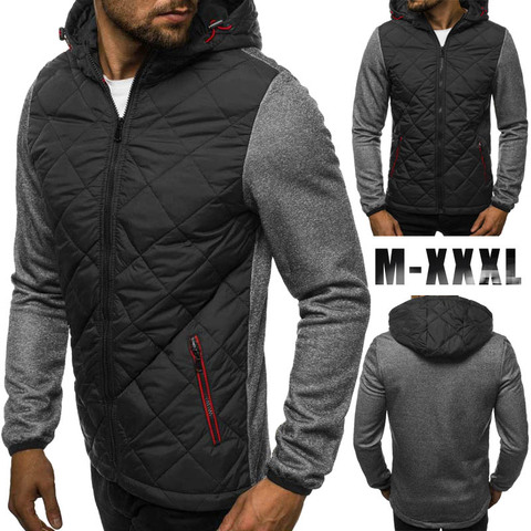 Sudaderas con capucha nuevas para hombre, sudadera con capucha de manga larga con cremallera para hombre, sudaderas con capucha, sudadera con capucha ajustada informal, cárdigan, ropa informal con capucha ► Foto 1/6