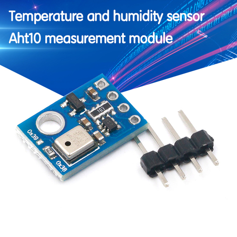 Sensor de temperatura y humedad Digital de alta precisión AHT10 módulo de medición comunicación I2C reemplaza DHT11 SHT20 AM230 ► Foto 1/6