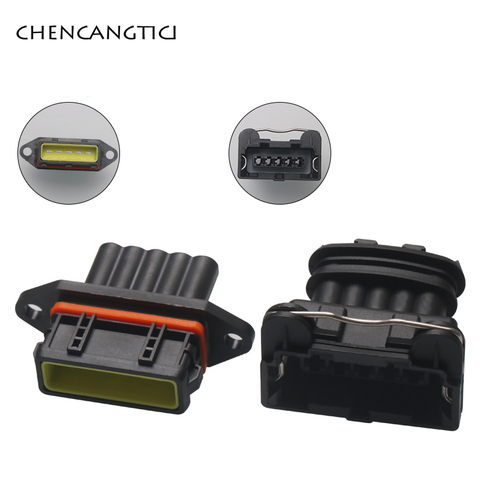 1 Set Tyco Amp-TE 5 Pin de forma automática sellado Junior Power Timer conector JPT hembra de 3,5 MM Enchufe macho 282193-1 DJ7053CA-3.5-21 ► Foto 1/3