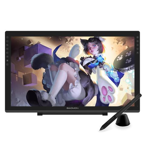 GAOMON-tableta gráfica de dibujo PD2200, 21,5 pulgadas, 92% NTSC, lápiz capacitivo para pantalla de Monitor con soporte de inclinación, presión de 8192 bolígrafos sin batería ► Foto 1/6