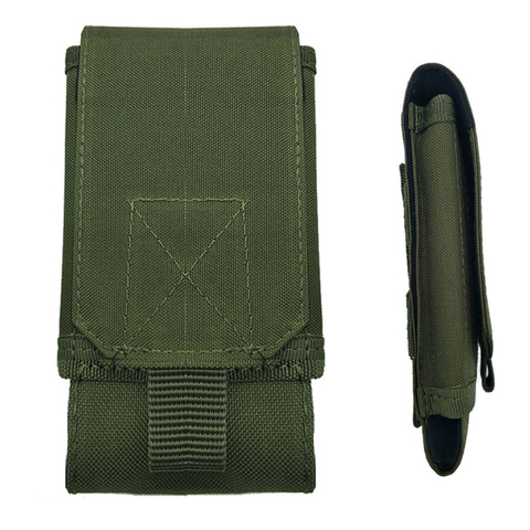 Bolsa de camuflaje para exteriores, soporte militar táctico para teléfono, funda para cinturón deportivo de nailon resistente al agua EDC, bolsas deportivas de camuflaje para caza ► Foto 1/6