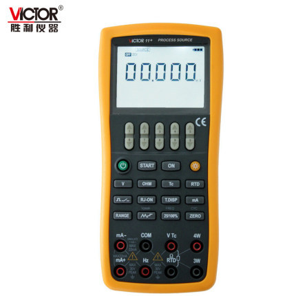 VICTOR  11+ VC11 +  Voltage/Current/Temperature  Process Source process calibrator,0.02% accuracy, ► Foto 1/1