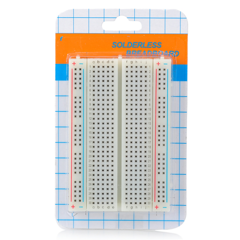 Mini Placa de pruebas de 400 puntos de conexión, prototipo Universal, placa de circuito para soldadura electrónica Arduino, placa de pan, placa de prototipo ► Foto 1/3