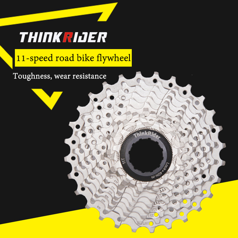 ThinkRider-Cassette de 11 velocidades para bicicleta de carretera, piñón trasero adecuado para bicicletas de carretera de 11 velocidades, X7 Power Trainer ► Foto 1/6