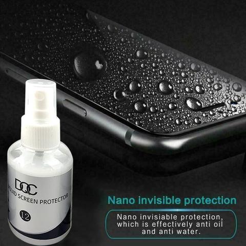 Película de cristal templado curvado, Protector de pantalla Universal Nano de 50ml, líquido, para iPhone y Huawei ► Foto 1/6