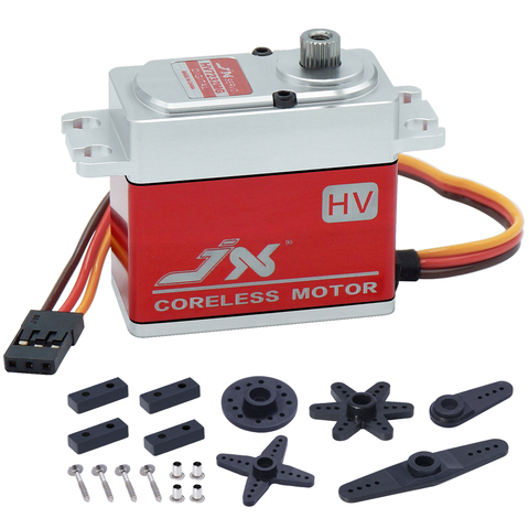 JX-PDI-HV7232MG Servo resistente al agua, 32KG, Metal de alta precisión, CNC completo, Digital sin núcleo, estándar para helicóptero RC, accesorios DIY ► Foto 1/6