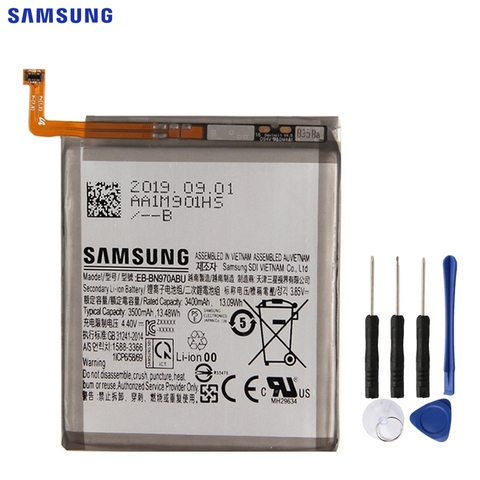 Original de SAMSUNG teléfono de reemplazo de la batería EB-BN970ABU para Samsung GALAXY nota Nota X Note10 auténtico teléfono batería de 3500mAh ► Foto 1/1