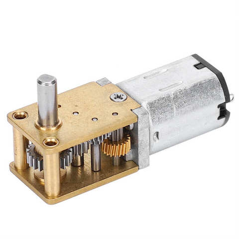 Mini Micro Motor de reducción motorreductor de Metal, reductor de gusano N20 DC12V reducción CW/CCW Micro Motor lento ► Foto 1/6