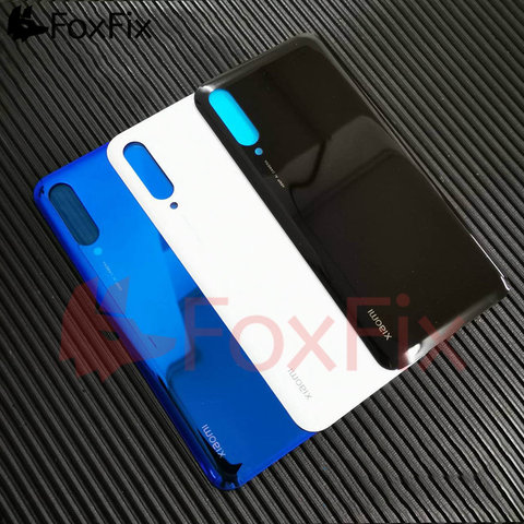 Funda trasera para Xiaomi Mi A3, cubierta trasera para batería Mi CC9e, CC9, Mi9 Lite, puerta trasera de la carcasa, Panel de cristal para Xiaomi Mi A3 ► Foto 1/4