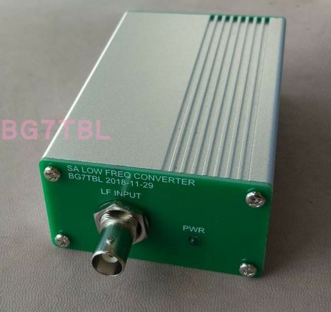 Analizador de espectro de baja frecuencia, convertidor BG7TBL con adaptador de N-SMA y BNC-SMA ► Foto 1/3