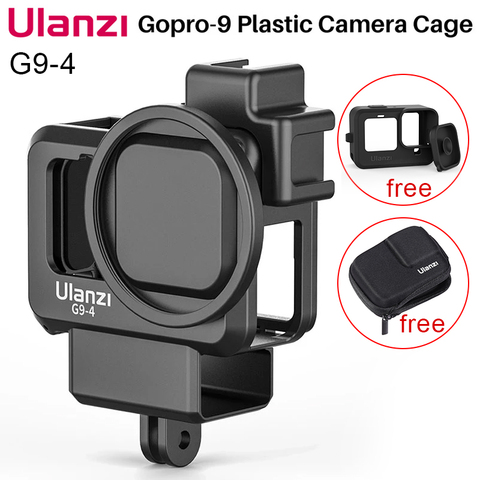 Ulanzi-G9-4 para Gopro 9, funda de plástico con anillo adaptador de filtro de 52MM ► Foto 1/6