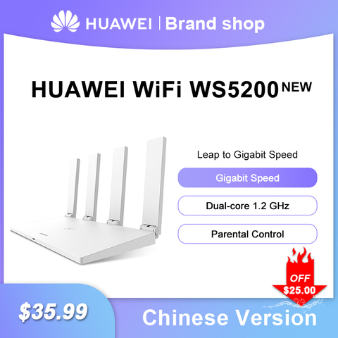 Huawei-enrutador inteligente WS5200 Pro, extensor de doble núcleo, repetidor de red WiFi, amplificador de señal inteligente de banda Dual 5G ► Foto 1/6