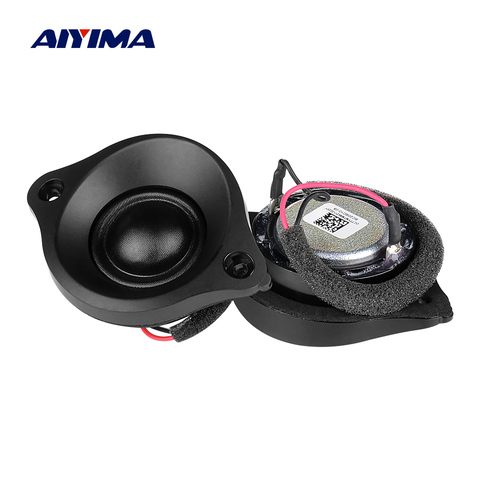 AIYIMA 2 uds Tweeter de Audio Mini conductor 8 Ohm 20W hogar teatro de película altavoz de agudos de imán de neodimio de altavoz de cuerno ► Foto 1/6