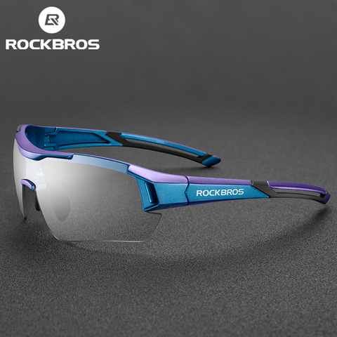 ROCKBROS ciclismo fotocromático gafas bicicleta gafas deportivas gafas de sol de los hombres MTB ciclismo de carretera gafas de protección gafas ► Foto 1/6