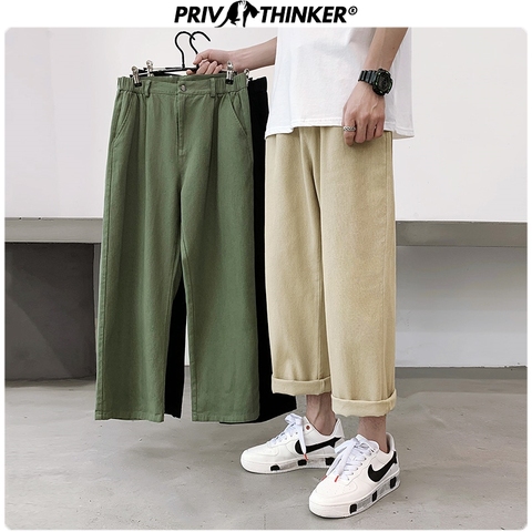 ¡Primavera 2022! Pantalones de estilo Safari para hombre, pantalones de Harem sueltos para hombre, pantalones deportivos japoneses para hombre, pantalones coreanos con bolsillos, pantalones a la moda ► Foto 1/6