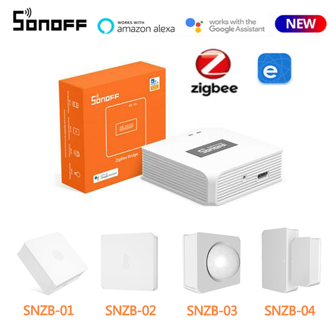 SONOFF-interruptor inalámbrico ZBBridge, Sensor de movimiento ZigBee eWelink, controlador automatización remoto, módulos que funciona con Alexa y Google Home ► Foto 1/6