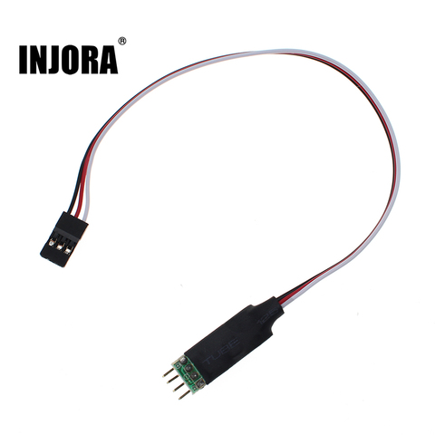 INJORA-Panel de lámpara LED de Control remoto para coche de radiocontrol, HSP Traxxas TAMIYA CC01 4WD Axial SCX10, 1/10, 1/8 ► Foto 1/5