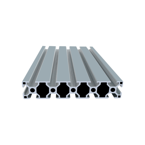 Perfil de extrusión de aluminio 30150, perfil de aluminio de extrusión industrial europeo plateado estándar de 500mm de longitud ► Foto 1/1