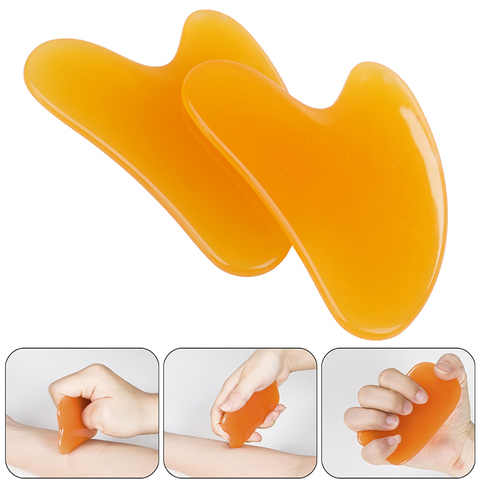 Piedra para masaje facial y corporal, herramienta de cuidado de la salud, rascador de Gua Sha, tabla de masaje ► Foto 1/6
