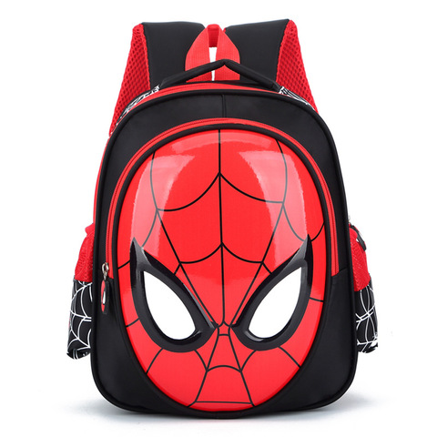 Mochilas escolares 3D para niños de 3 a 6 años, morrales impermeables de Spider Book, bolso de hombro para niños, 2022 ► Foto 1/6