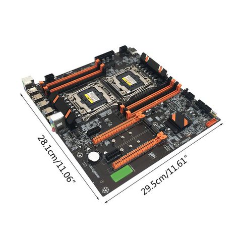 Placa base de ordenador de doble servidor X99, LGA2011-3, CPU, DDR4, juego de memoria, novedad de 2022 ► Foto 1/6