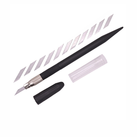 12 cuchillas para tallado de madera herramientas fruta comida arte escultura cuchillo de Grabado bisturí DIY herramienta de corte de reparación de PCB ► Foto 1/6