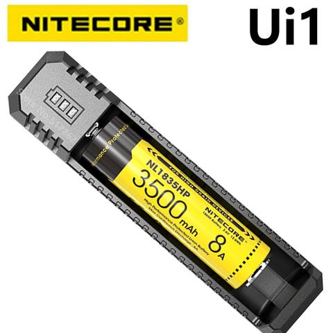 NITECORE-cargador de batería portátil UI1, dispositivo de carga de iones de litio, USB, DC 5V/1A 5W, Li-ion/IMR 21700 ► Foto 1/6