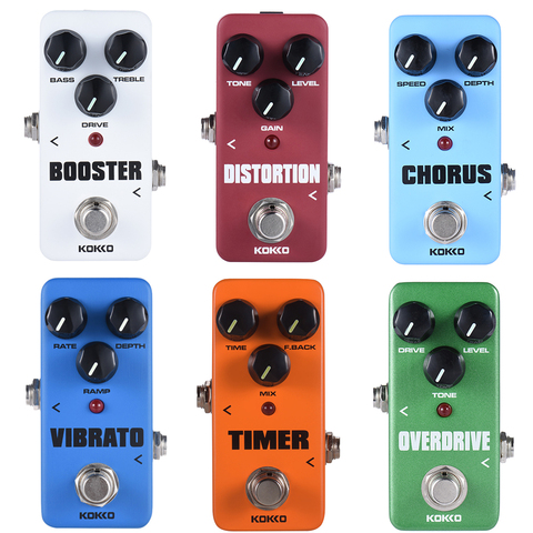 KOKKO pedal de guitarra FCP2 Mini compresor Pedal de efectos de guitarra portátil accesorios de guitarra Pedal de guitarra ukelele guitarra partes ► Foto 1/6
