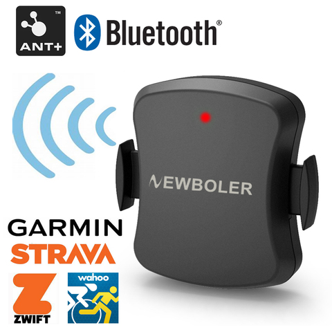 Sensor de cadencia de velocidad para bicicleta, velocímetro con Bluetooth, ANT +, para GARMIN, iGPSPORT, Bryton, ZWIFT ► Foto 1/6