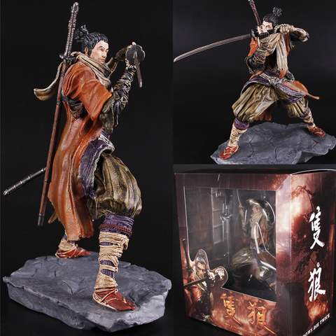 20CM nuevo juego SEKIRO sombras morir dos veces PVC figura de acción estatua coleccionable modelo de juguete ► Foto 1/6