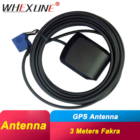 WHEXUNE-antena GPS para coche, accesorio para BMW MFD2 RNS510 RNS315 RNS2 Benz C, conector derecho, 3 metros, 2022 ► Foto 1/6
